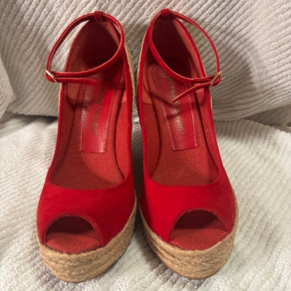 Jean-Michel Cazabat Red Espadrilles